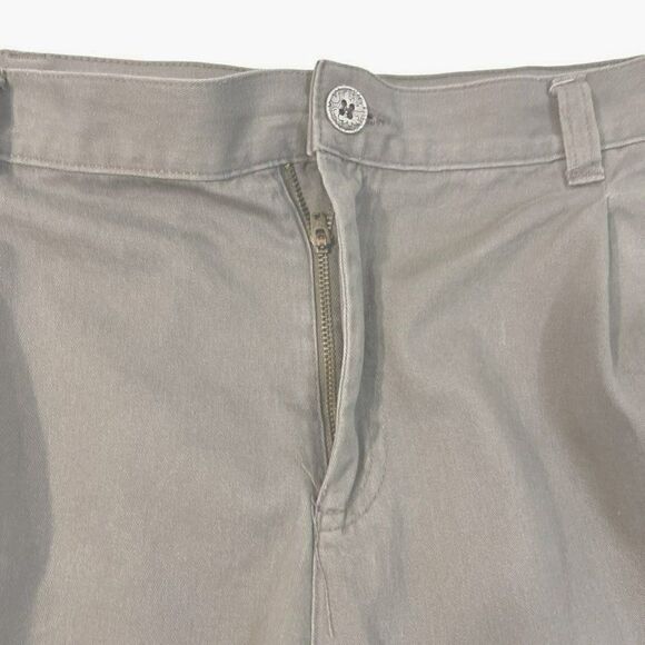 Propper Mens Cargo Shorts Beige Flat Front Pockets 100% Cotton Medium - Picture 7 of 14